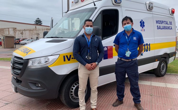  Cinco nuevas ambulancias son entregadas a hospitales de la región